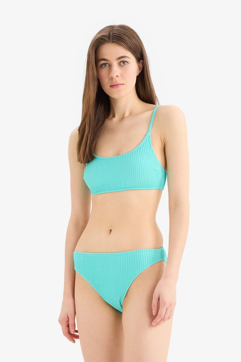 DeFacto Green Woman Regular Fit Bikini Bottom Casual - Image 2