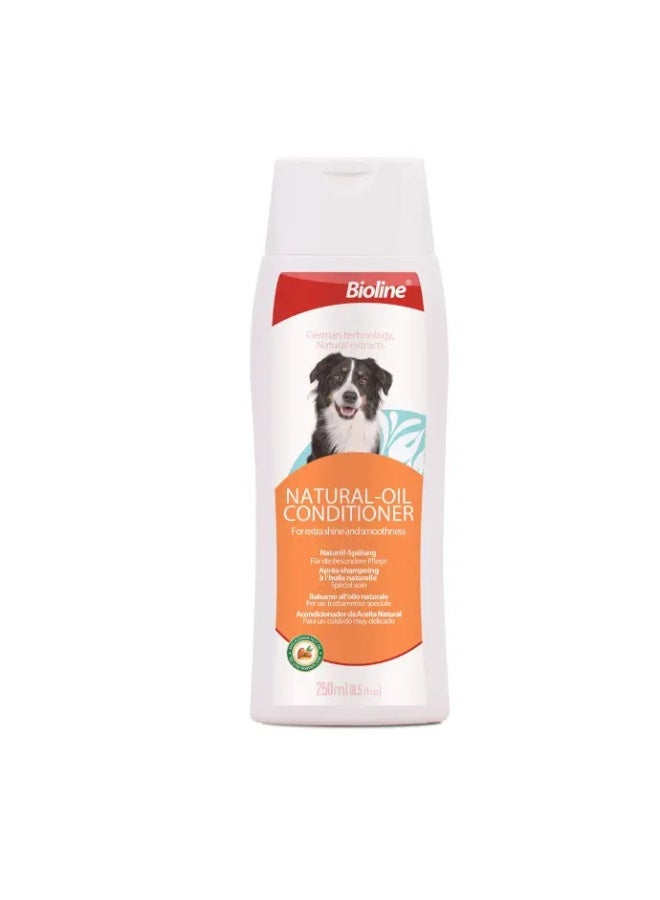 Bioline Natural-Oil Conditioner, Soft Coat 250ml - Image 1