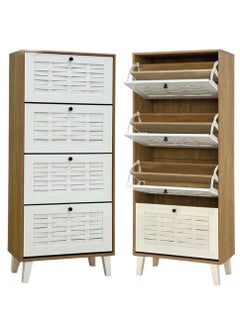 Generic Wooden Shoe Cabinet With Flip Doors 155*60*40 CM  - Image 1