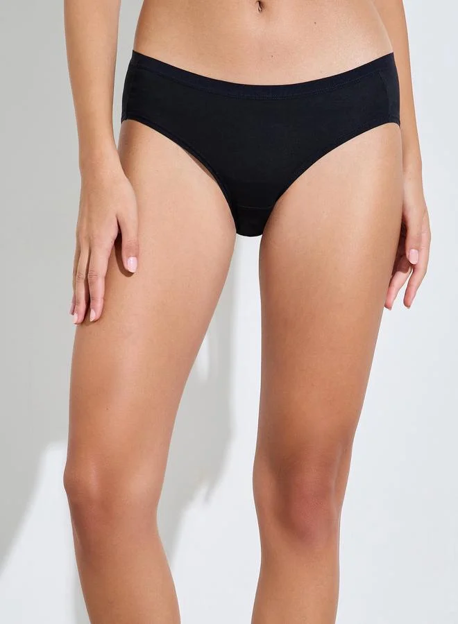 ستايلي Pack of 4 - Cotton Elastane Full Briefs