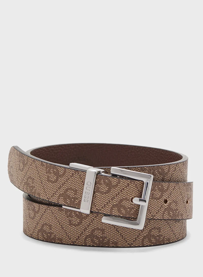 GUESS Double buckle belt