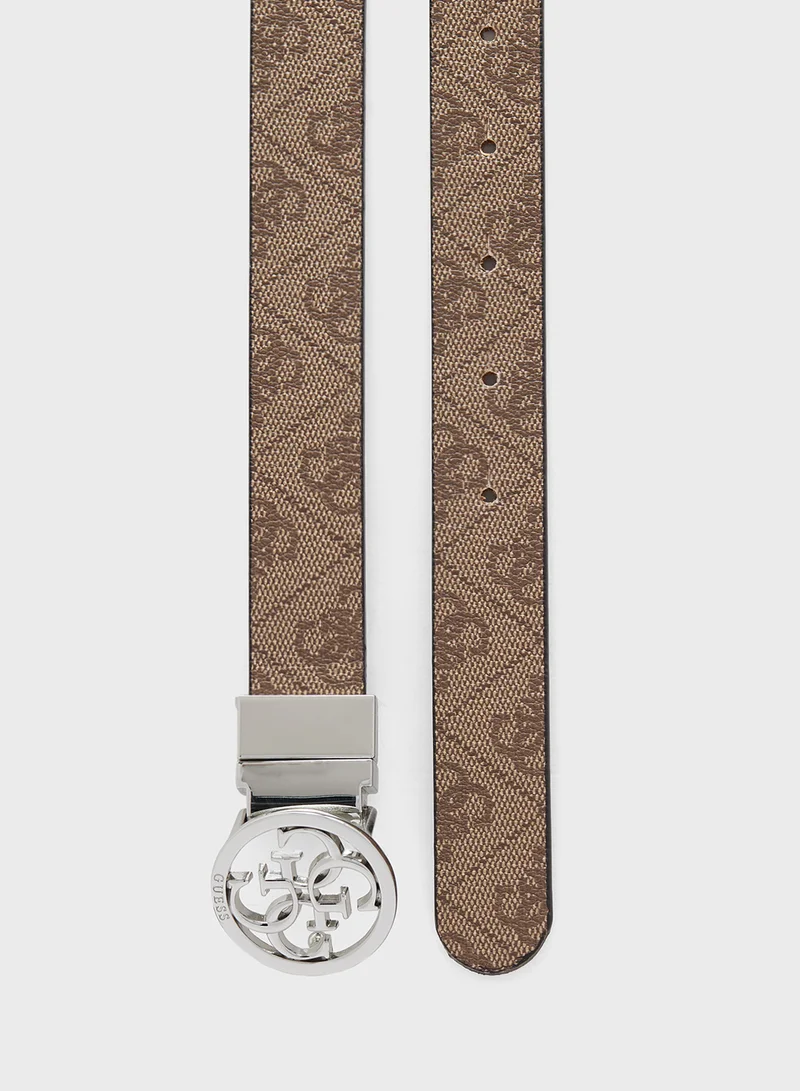 GUESS Double buckle belt