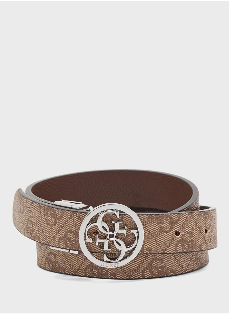 GUESS Double buckle belt