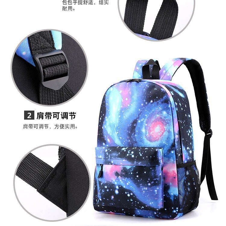 CR7 Kids Fashion Backpack 3-Piece Set for School - Image 3