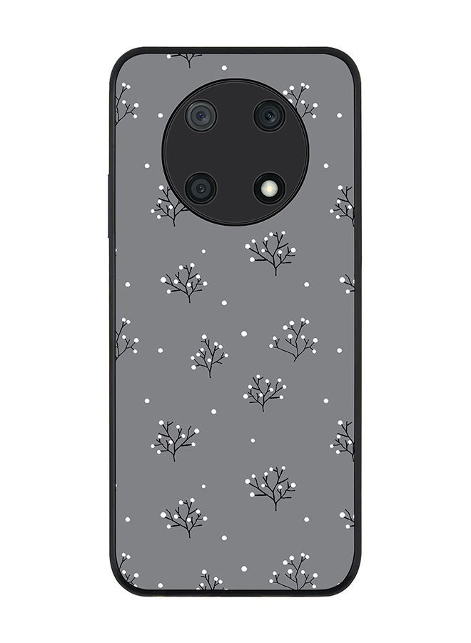 Stylizedd Rugged Black edge case for Huawei nova Y90 Slim fit Soft Case Flexible Rubber Edges Anti Drop TPU Gel Thin Cover - Winter Splinter - Image 1