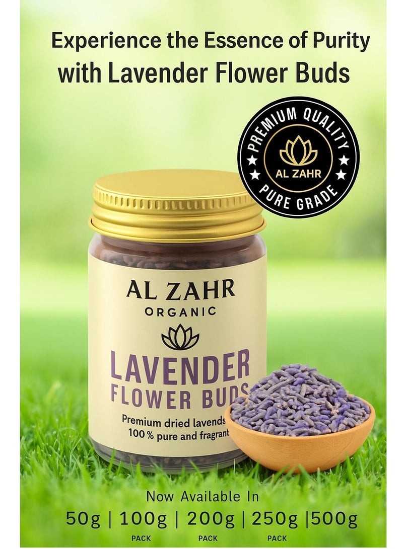 Zahr Natural Lavender Flower Buds | Premium Dried Lavender | 100% Pure and Fragrant - Image 2