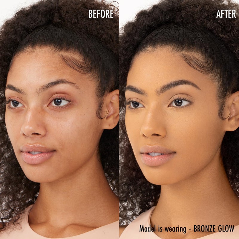 Black Radiance Color Perfect Foundation Stick with Soft Brush Applicator Duo â€“ Buildable, Blendable Versatile Pigment-Rich Formula - Bronze Glow - Image 5