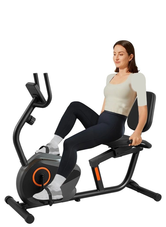 ALCOACH Recumbent Exercise Bike – Comfortable Seated Position with Digital Display & Adjustable Magnetic Resistance - Image 5