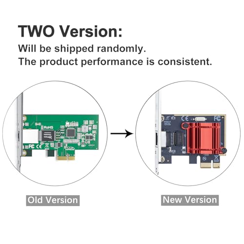 10Gtek 10/100/1000Mbps Gigabit Ethernet PCI Express NIC Network Card with Intel I210 Chip, Ethernet Server Converged Network Adapter, Single RJ45 Port, PCI Express 2.1 X1, Compare to Intel I210-T1 - Image 3