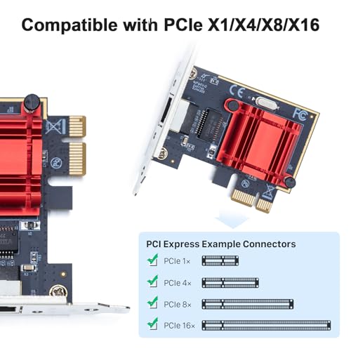 10Gtek 10/100/1000Mbps Gigabit Ethernet PCI Express NIC Network Card with Intel I210 Chip, Ethernet Server Converged Network Adapter, Single RJ45 Port, PCI Express 2.1 X1, Compare to Intel I210-T1 - Image 4