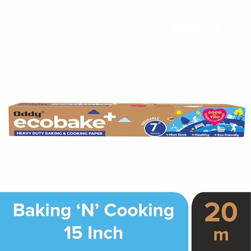 Oddy Uniwraps Ecoback for Baking 'N' Cooking Paper - 380Mm X 20Mtrs, White, Standard - Image 2