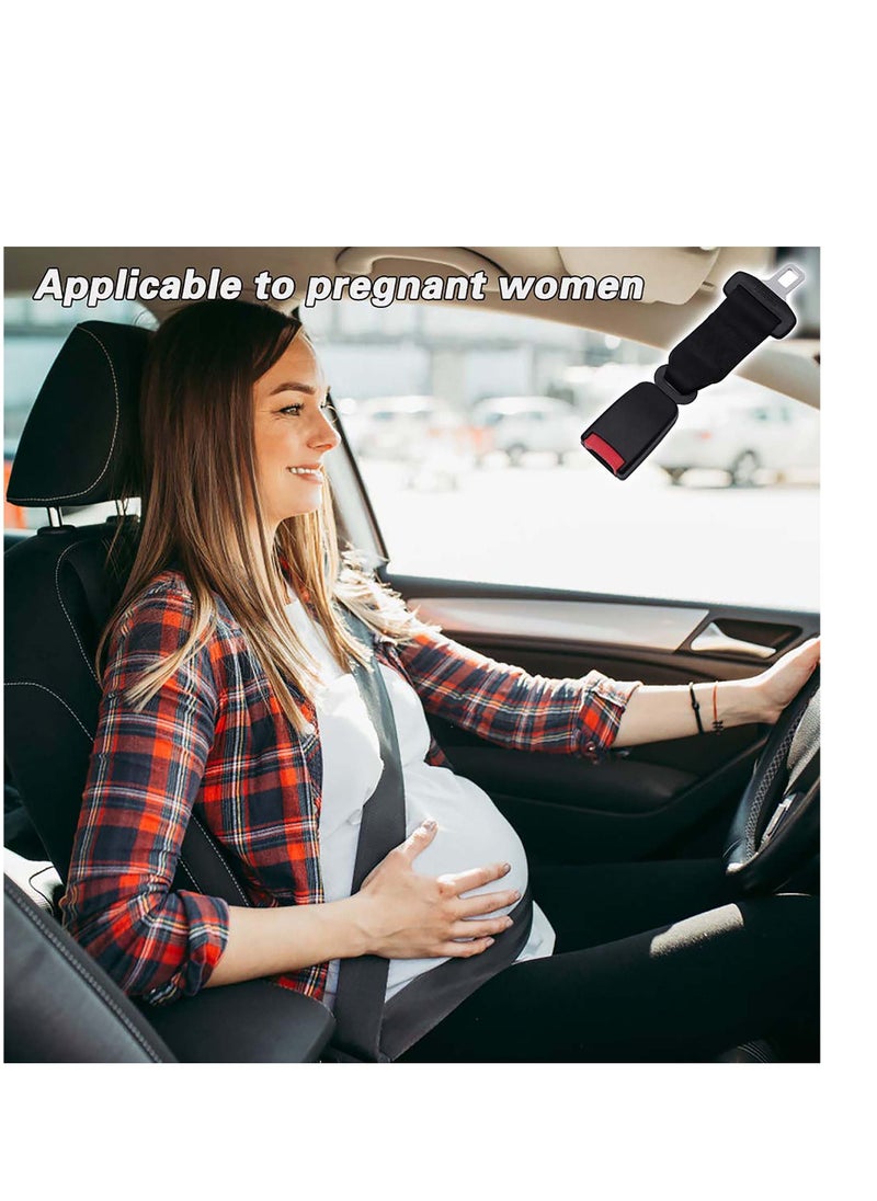 SYOSI Seat Belt Extender & Seat Belt Tensioner, Metal Tongue, Certified Motors Sleeve Buckle Connector Suitable for Most Cars, Relax Shoulder Neck Give You a Comfortable and Safe Experience  - Image 2