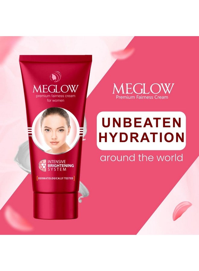 MEGLOW Anti-Aging Combo Pack Of 2 - Meglow Anti-Ageing Cream (30 Gm) With Skin Brightening Cream For Women - Spf 15 (50 Gm) For Hydrating,Toning Rejuvenating Dull Skin - Image 2