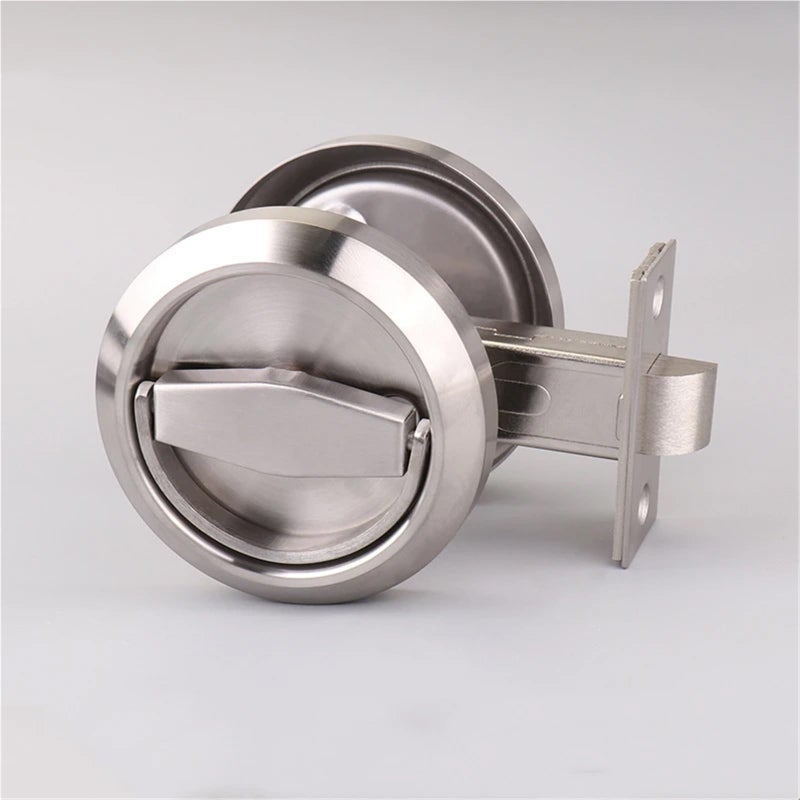 Double Sided Door Concealed Lock With Pull Ring Single Or Double Sided Installation - Image 2
