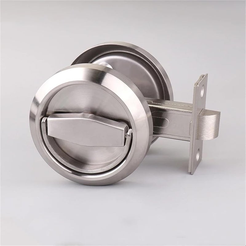 Double Sided Door Concealed Lock With Pull Ring Single Or Double Sided Installation - Image 1