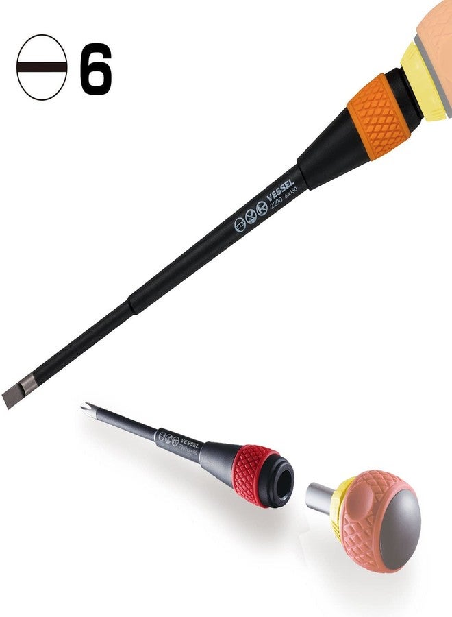 فيسيل عمود بديل لمفك البراغي VESSEL Ball Ratchet 2200B(-) 6 × 150 - Image 4