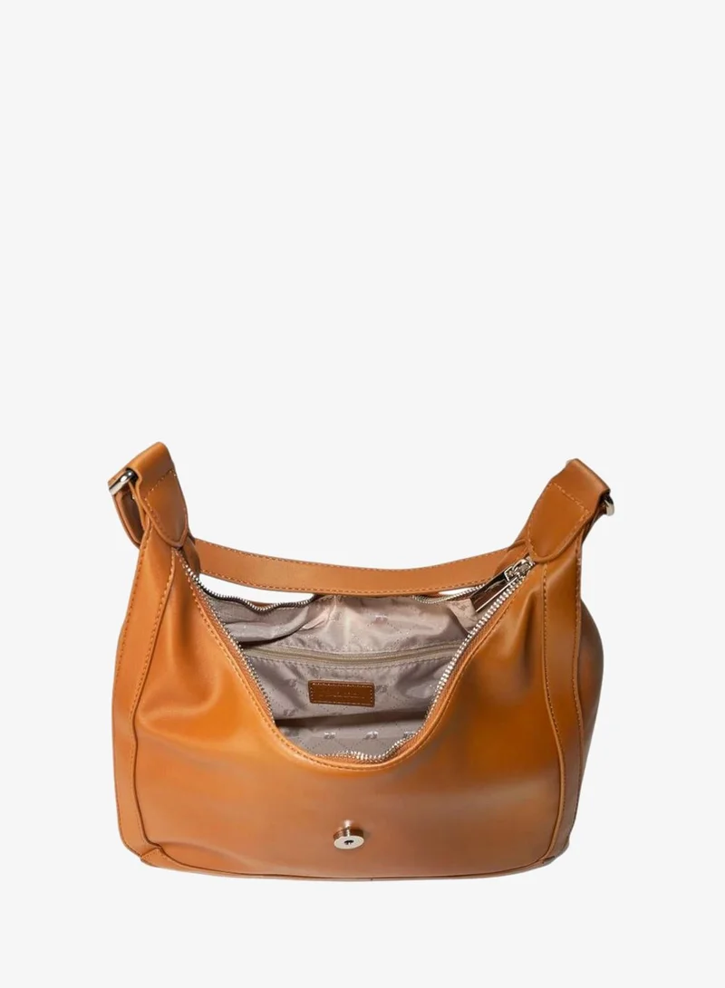 Bata Brown Classic Shoulder Hobo Bag for Women | Best Price UAE