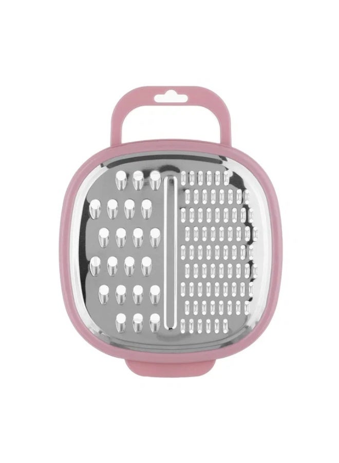 Alsaif Steel grater with box and lid - pink silver - Image 4
