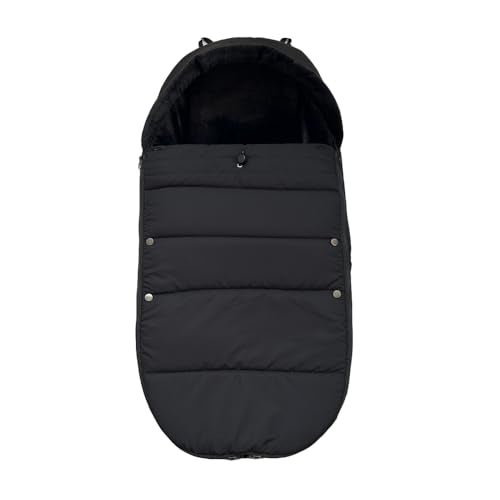 Feliliber Stroller accessories winter footmuff compatible with Bugaboo Butterfly stroller warm Socks for Bugaboo Bee stroller rainproof fabric Black - Image 1