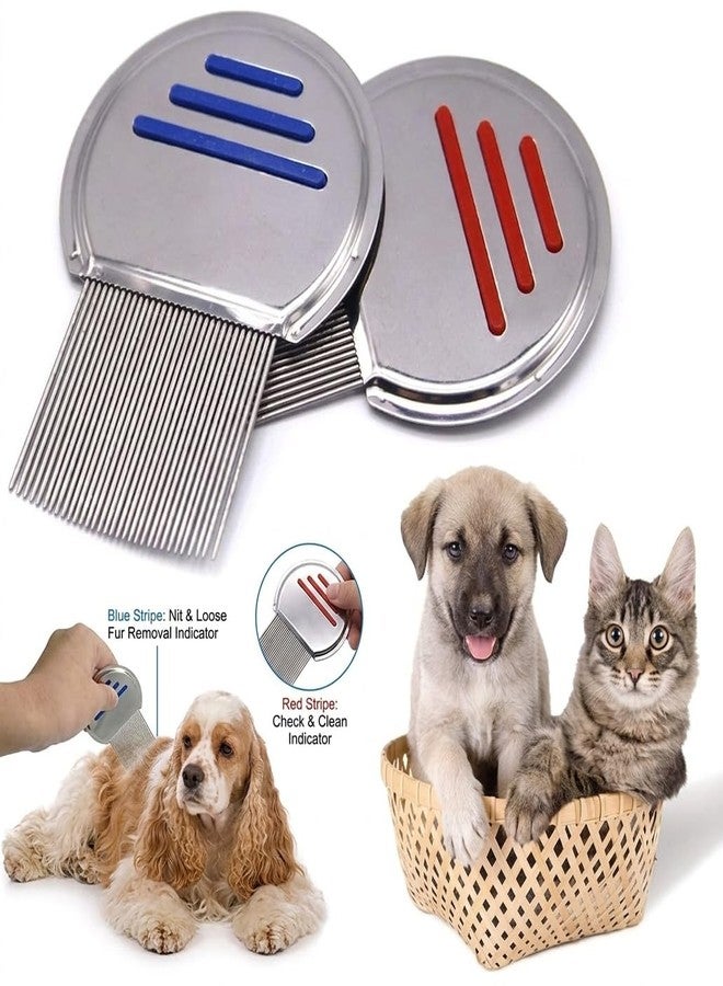 Wavva® Stainless Steel Lice Treatment Comb for Lice and Lice Egg Removal Comb. (Pack of 2) - Image 4
