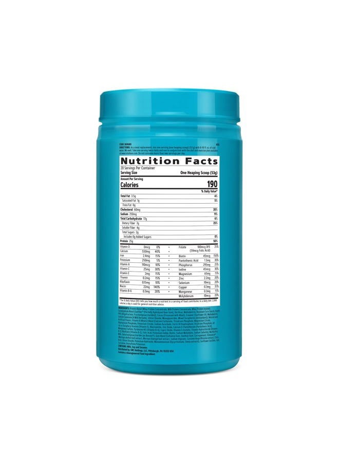 GNC Total Lean Shake + Slimvance | Caffeine Free Protein Powder, Helps Reduce Body Weight | Chocolate Peanut Butter | 20 Servings - Image 2
