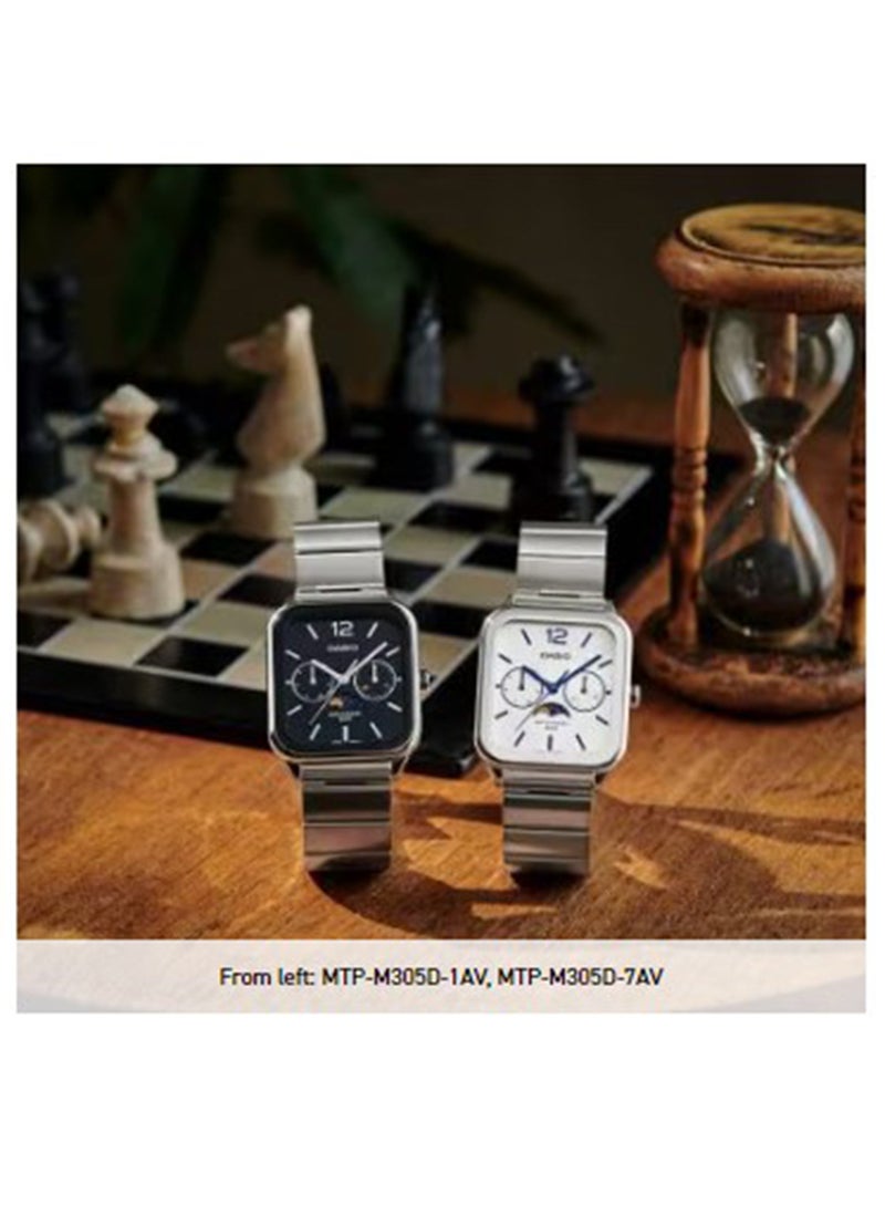 CASIO ساعة يد أنالوج للرجال MTP-M305D-7AVDF القياسية - Image 2