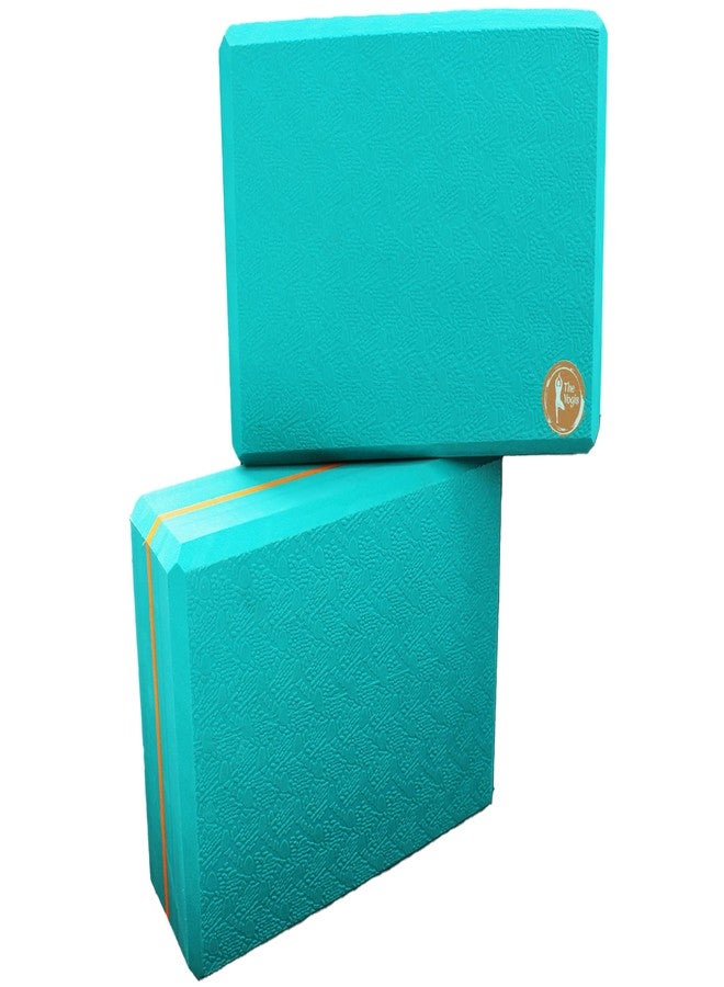 The Yogis Yoga Blocks High Density Foam Yoga Bricks Pack of 1 for Stretching, Balancing Yoga Bricks, Yoga Block Premium Yoga Accessories for Women & Men Yoga Equipment - Image 3
