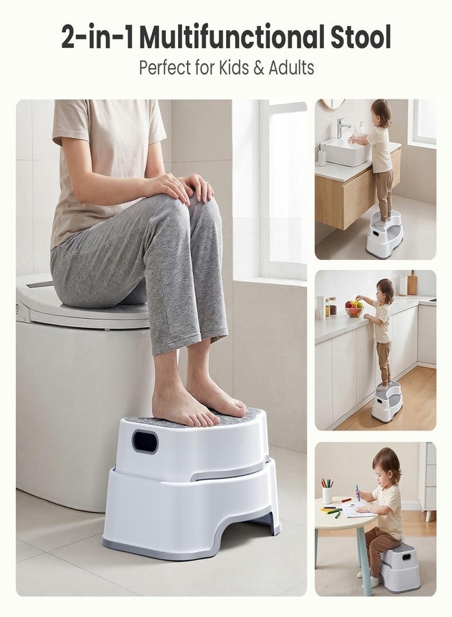 AJVV Squatting Potty for Adults, 16.7" Toilet Stool Squat Adult, Bathroom Stool Heavy Duty, Anti Slip Toilet Step for Bathroom - Image 3