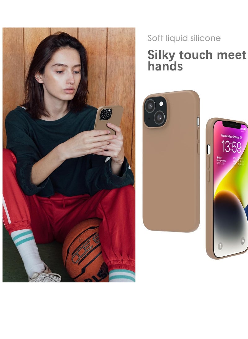 Compatible with iPhone 14 Pro Case, Liquid Silicone Case, Full Body Protective Cover, Shockproof, Slim Phone Case, Anti-Scratch Soft... - Image 4