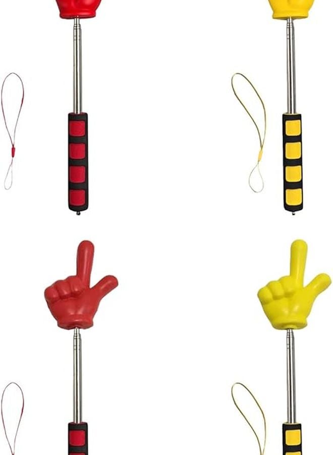 عصا مؤشر التدريس القابلة للسحب قضيب مدرسي تلسكوبي لمعلمي الفصل الدراسي لون ب - Image 5