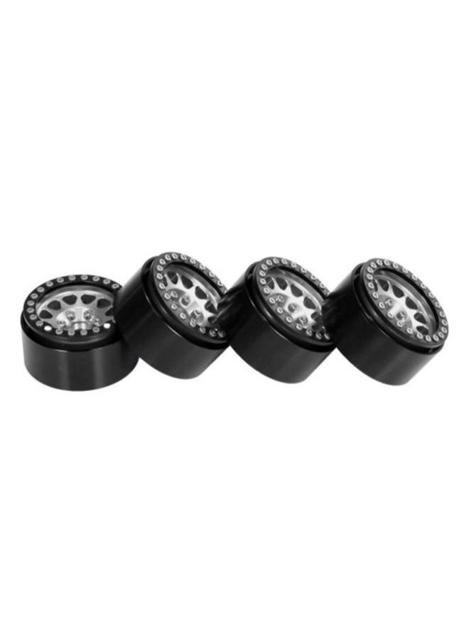 NIBEMINENT 4-Piece Bead Lock Wheel Rim Hub Set 1RM11943GY  - Image 1