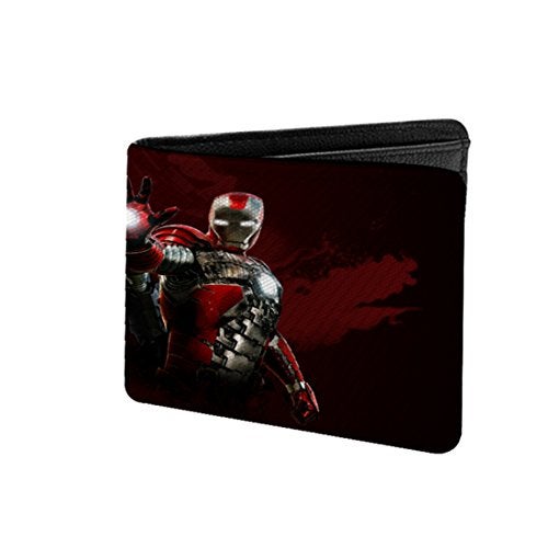 ShopMantra Men's Wallet|Super Hero Action Mode Printed, Multi-Compartmental|PU Leather|Bi-Fold|7 Card Slots|2 Cash Compartments|1 Coin Pocket|1 ID Window|2 Hidden Pockets|Adult Men's Boys' Accessory - Image 3