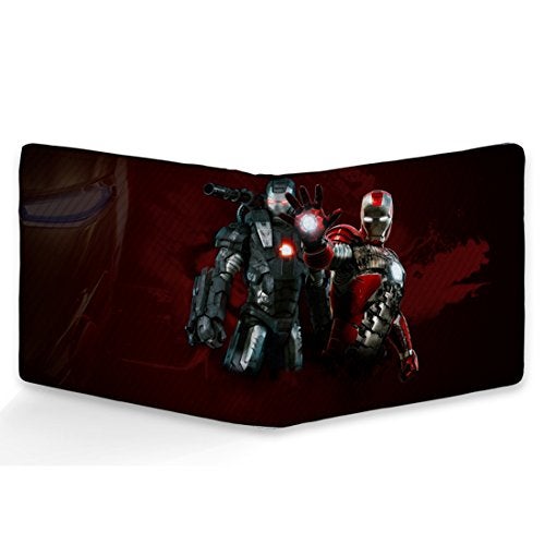 ShopMantra Men's Wallet|Super Hero Action Mode Printed, Multi-Compartmental|PU Leather|Bi-Fold|7 Card Slots|2 Cash Compartments|1 Coin Pocket|1 ID Window|2 Hidden Pockets|Adult Men's Boys' Accessory - Image 5