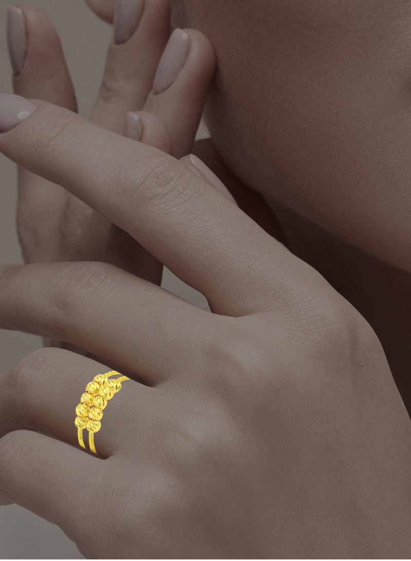 BAFLEH JEWELLERY Elevate Your Style with 22kt Yellow Gold Ring  - Image 3