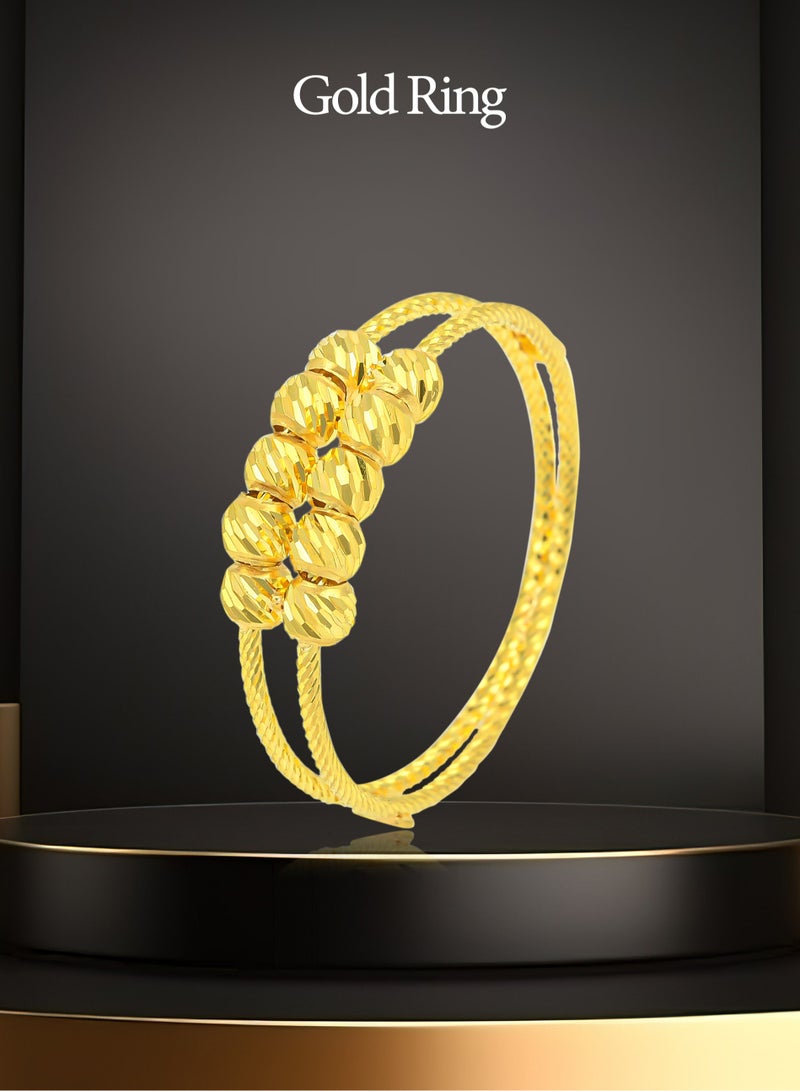 BAFLEH JEWELLERY Elevate Your Style with 22kt Yellow Gold Ring  - Image 4