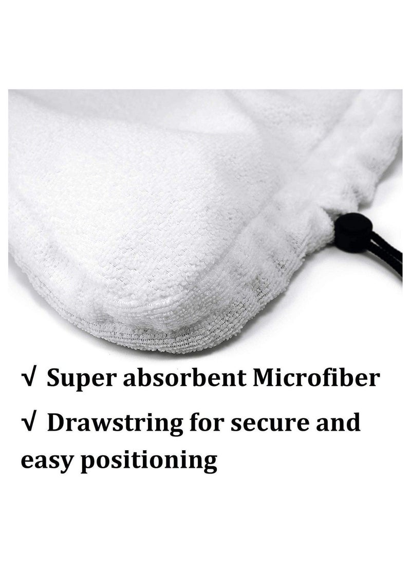 Y&D - 3Pcs Microfibre Cloths Universal Cleaning Pads Replacement Pad Steam Mop for H2O H20 X5 and Vax S2 Mops - Image 1