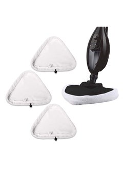 Y&D 3Pcs Microfibre Cloths Universal Cleaning Pads Replacement Pad Steam Mop for H2O H20 X5 and Vax S2 Mops  - Image 1