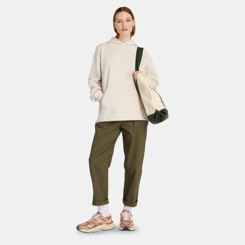 New Balance Women's Embossed Graphic Fleece Hoodie