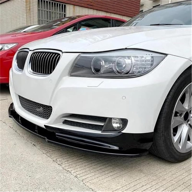 Wivplex Carbon Look Front Spoiler for BMW 3 Series E91 - Image 2