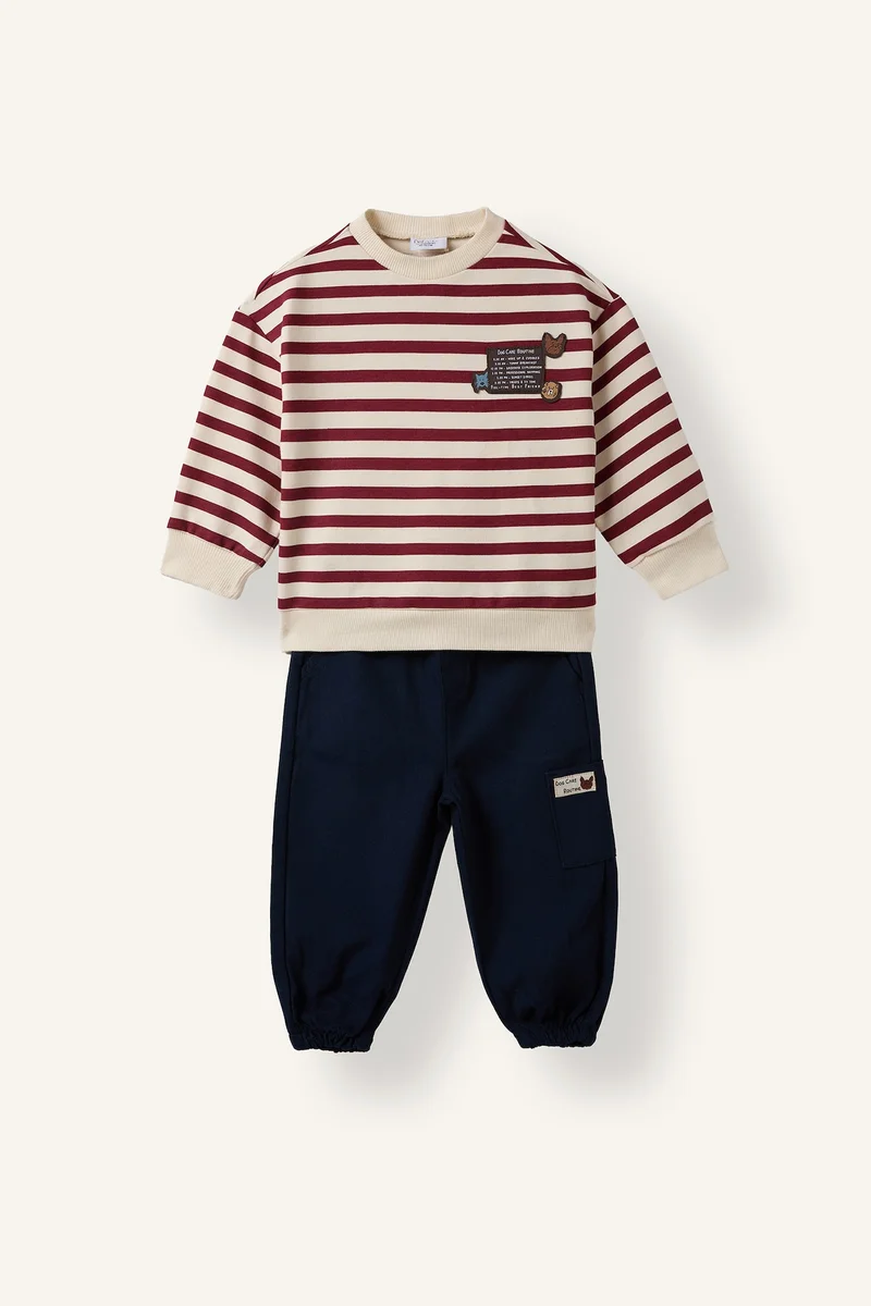 2 piece Oversize Fit Crew Neck Set
