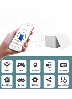 Excefore Blank NFC Cards, 10PCS Tags NTAG 215 PVC Cards programmable Tags, Compatible with Amiibo and TagMo for Android All Phone Enabled  - Image 3