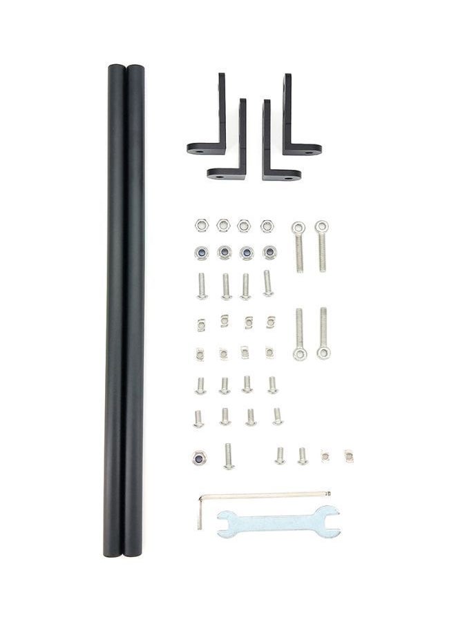 NIBEMINENT 40-Piece Supporting Pull Rod Kit For Ender-3/Ender-3S/Ender-3 Pro 3D Printer Black/Silver/Grey  - Image 1