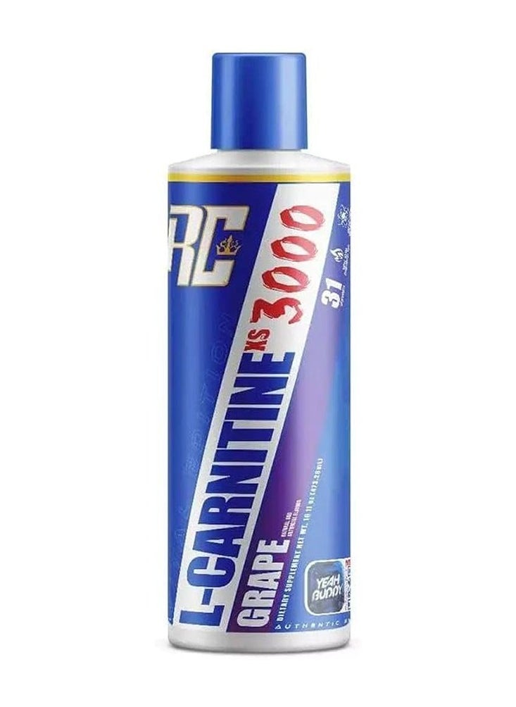 RONNIE COLEMAN L Carnitine xs 3000 473ml Grape  - Image 1