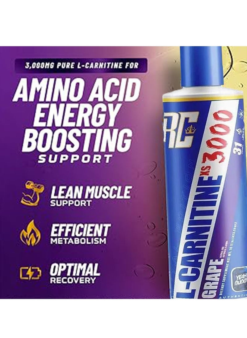 RONNIE COLEMAN L Carnitine xs 3000 473ml Grape  - Image 2