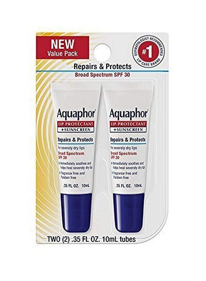 Aquaphor Lip Repair & Protect Tube Blister Card Dual Pack, 0.35 Ounce - Image 3
