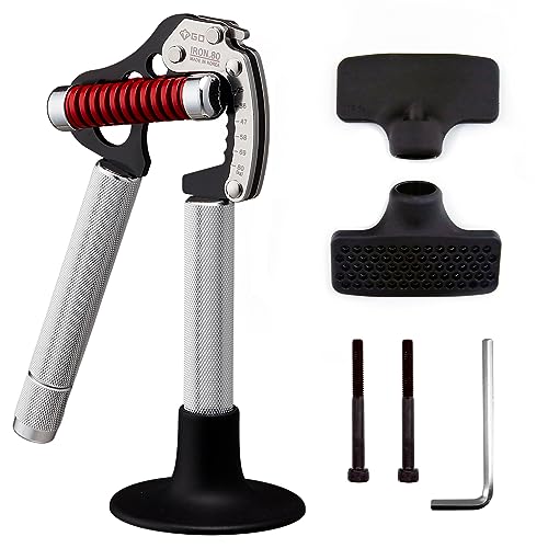 GD IRON GRIP EXTP 80Rock Climbing Grip Trainer Grip Strength Trainer Adjustable Hand Grip Strengthener 55176 lb Hand Grip Exerciser Strengthener Wrist Strengtheners for Climbing Finger Training - Image 1