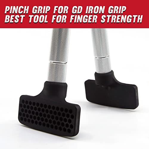 GD IRON GRIP EXTP 80Rock Climbing Grip Trainer Grip Strength Trainer Adjustable Hand Grip Strengthener 55176 lb Hand Grip Exerciser Strengthener Wrist Strengtheners for Climbing Finger Training - Image 3