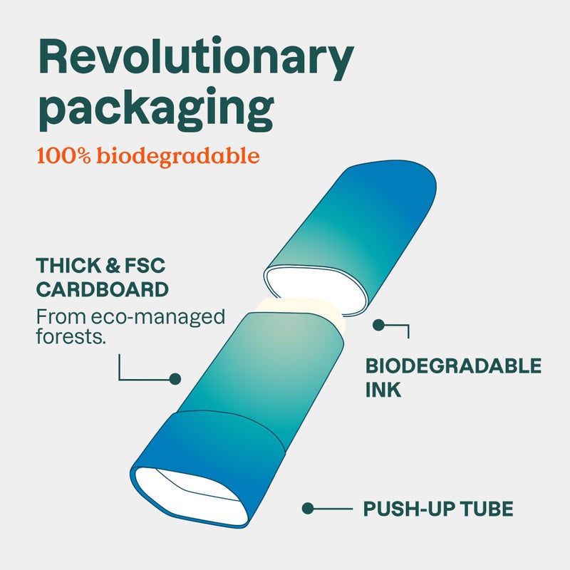 ATTITUDE After Sun Care Stick, EWG Verified, Plastic-Free, Soothes and Hydrates, Vegan and Mineral Based Formula, Mint and Cucumber, 2 Fl Oz - Image 4