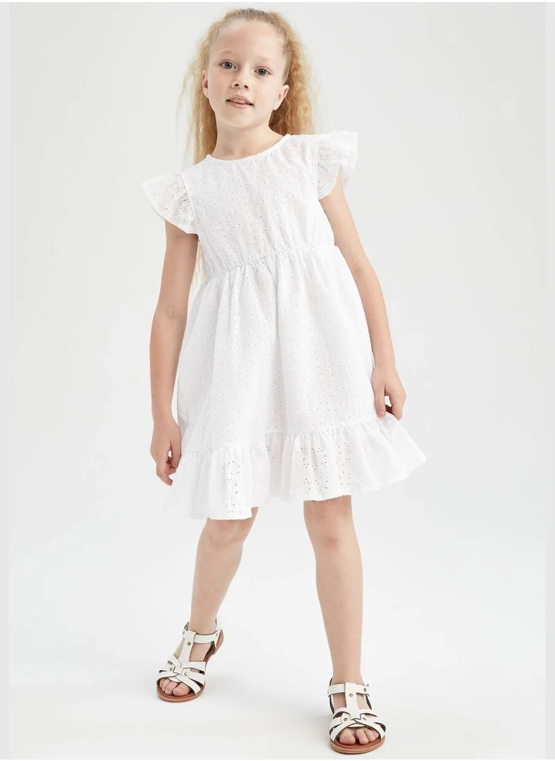 DeFacto Regular Fit Sleeveless Midi Dress