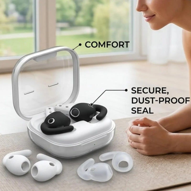 1-6Pairs Replacement Earplugs for Samsung Galaxy Buds 4 Anti Slip Silicone Eartips Noise Reduction Earbuds Cap for Galaxy Buds4 - Image 3